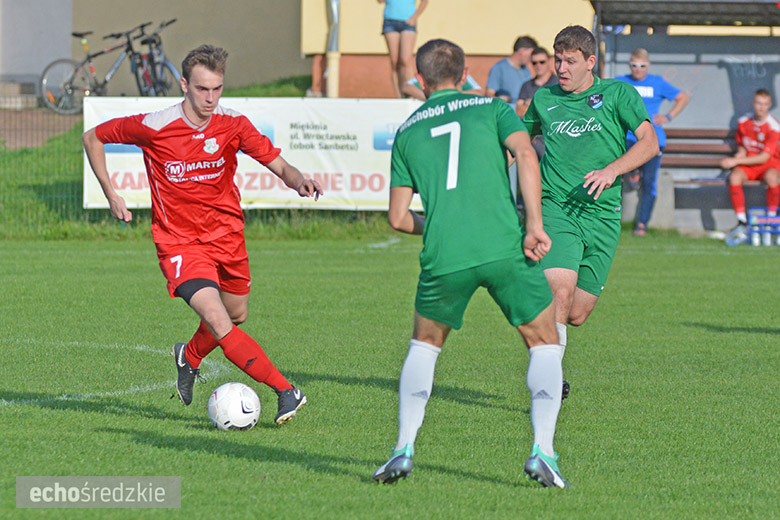 Pogoń Miękinia - Muchobór Wrocław 3:0