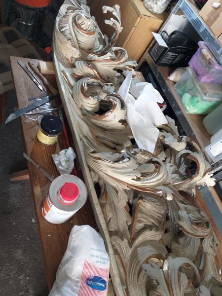 Renowacja zabytkowego ołtarza z kościoła w Miękini