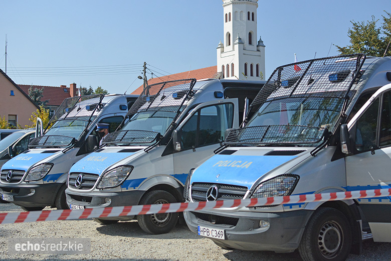Oficjalna ceremonia otwarcia posterunku policji w Udaninie