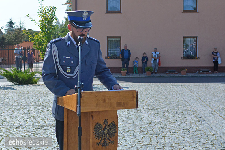 Oficjalna ceremonia otwarcia posterunku policji w Udaninie