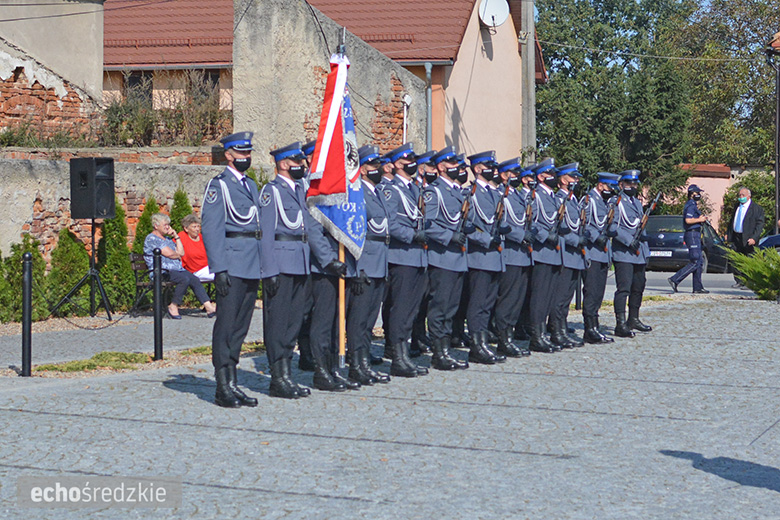 Oficjalna ceremonia otwarcia posterunku policji w Udaninie