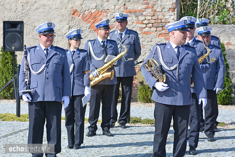 Oficjalna ceremonia otwarcia posterunku policji w Udaninie