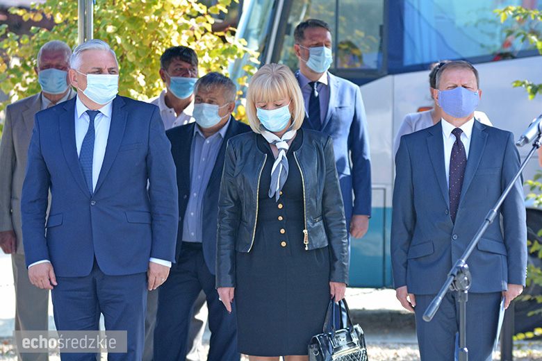 Oficjalna ceremonia otwarcia posterunku policji w Udaninie