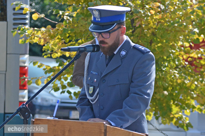 Oficjalna ceremonia otwarcia posterunku policji w Udaninie