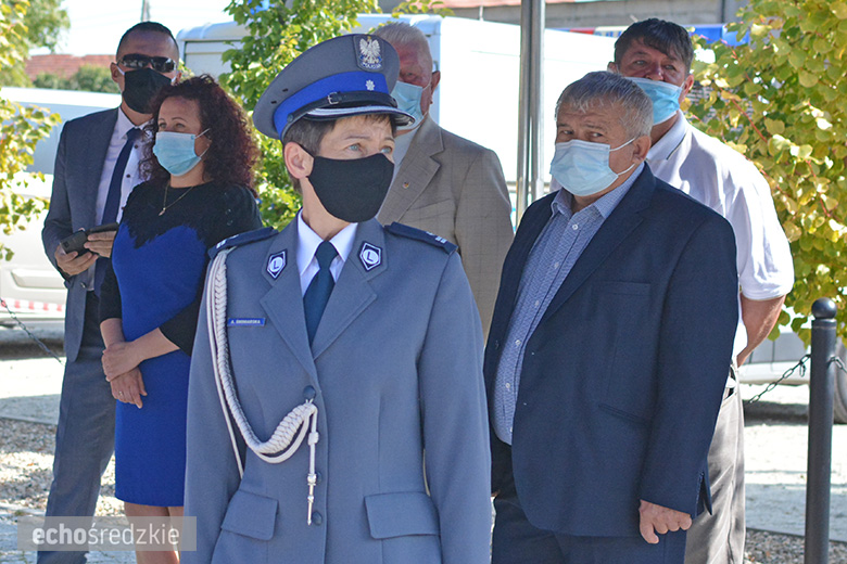 Oficjalna ceremonia otwarcia posterunku policji w Udaninie
