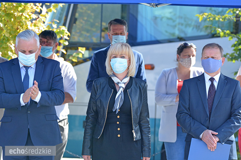 Oficjalna ceremonia otwarcia posterunku policji w Udaninie