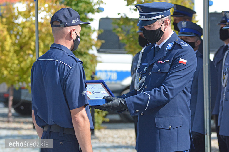 Oficjalna ceremonia otwarcia posterunku policji w Udaninie