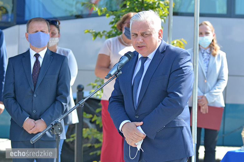 Oficjalna ceremonia otwarcia posterunku policji w Udaninie