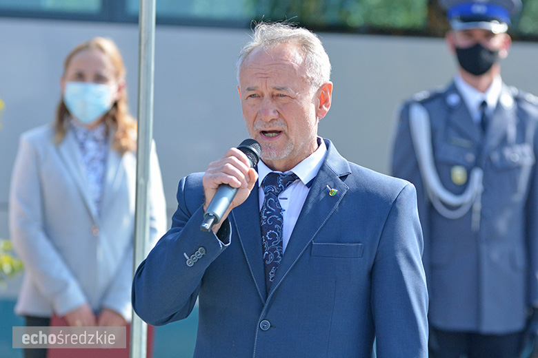 Oficjalna ceremonia otwarcia posterunku policji w Udaninie