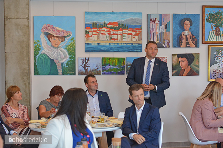 Spotkanie biznesowe w Centrum Kultury Alternatywnej