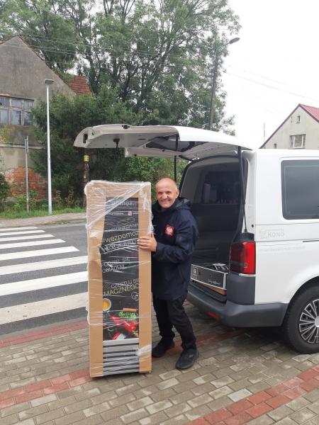 Otwarcie pierwszej lodówki społecznej w Miękini