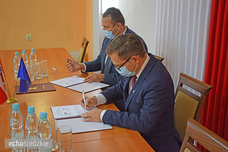 Konferencja prasowa w Udaninie