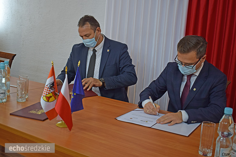 Konferencja prasowa w Udaninie