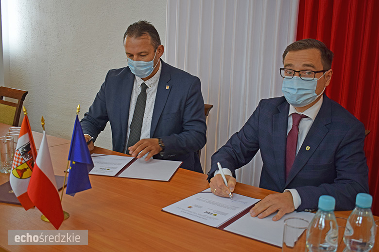 Konferencja prasowa w Udaninie