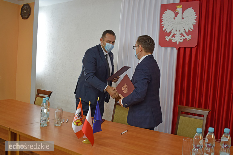 Konferencja prasowa w Udaninie