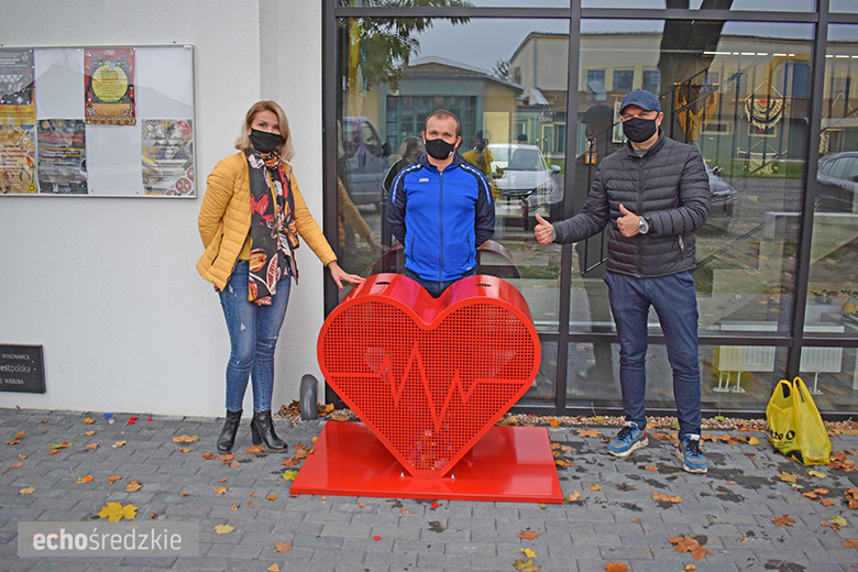 Serce wsparcia przy CeKa