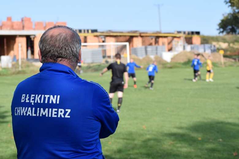 10. kolejka B-klasy Błękitni Chwalimierz - Błyskawica Lenartowice 