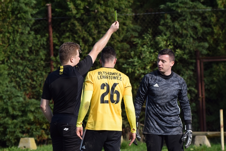 10. kolejka B-klasy Błękitni Chwalimierz - Błyskawica Lenartowice 