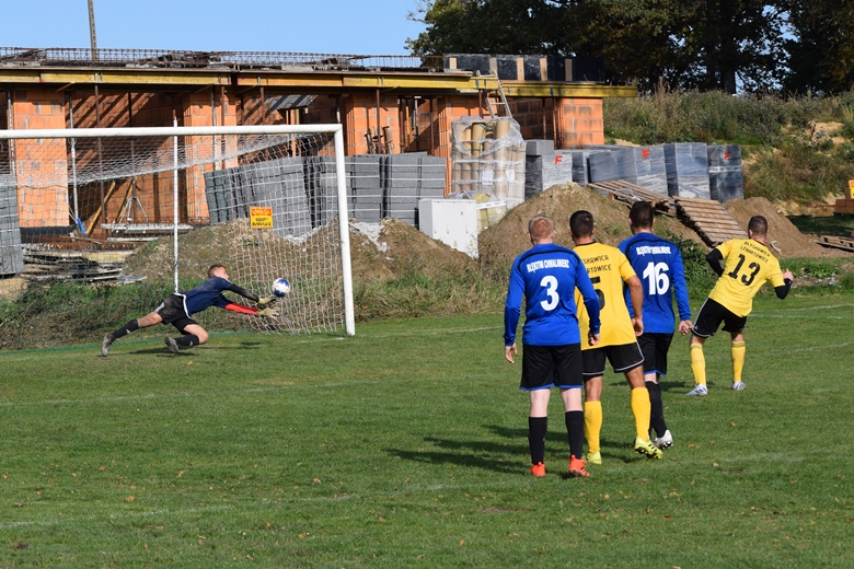10. kolejka B-klasy Błękitni Chwalimierz - Błyskawica Lenartowice 