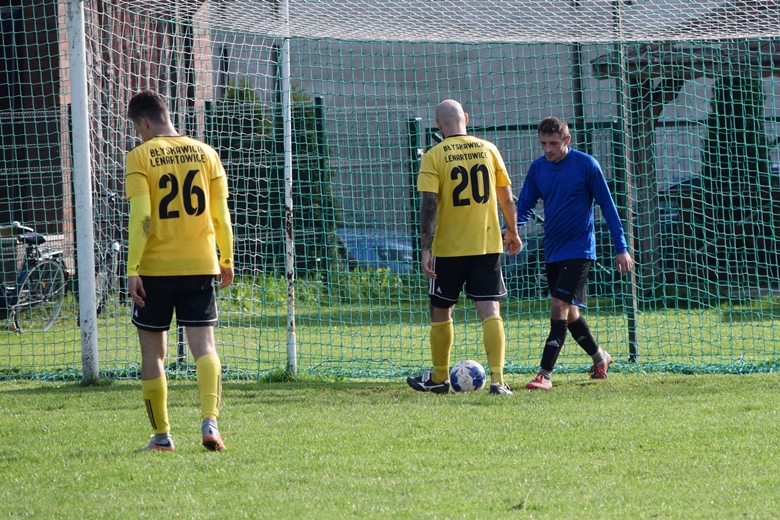 10. kolejka B-klasy Błękitni Chwalimierz - Błyskawica Lenartowice 