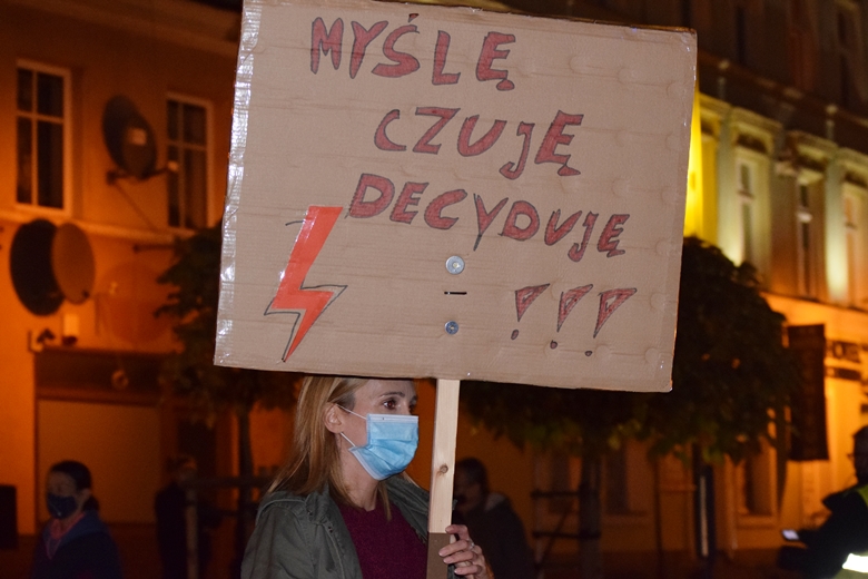 Jak zapewnija organiztorki nie była to ostatnia manifestacja