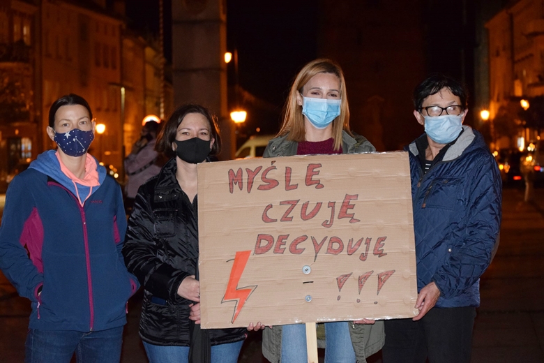 Jak zapewnija organiztorki nie była to ostatnia manifestacja