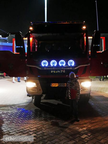 Powitanie nowego samochodu OSP Miękinia