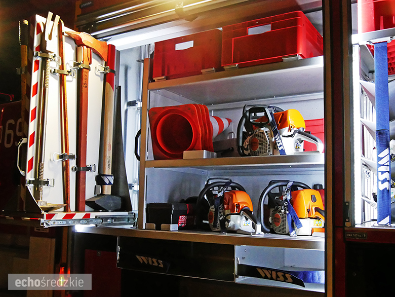 Powitanie nowego samochodu OSP Miękinia