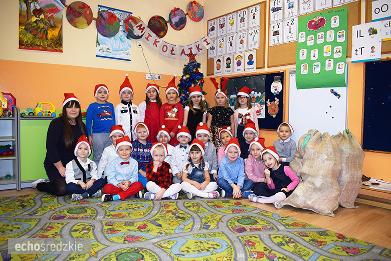 Mikołajki w przedszkolu w Malczycach