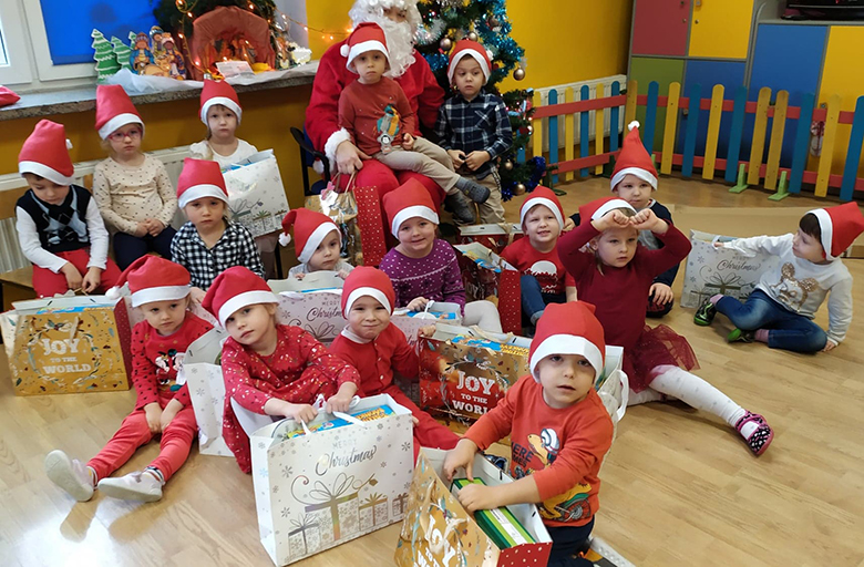 Mikołajki w przedszkolu w Malczycach