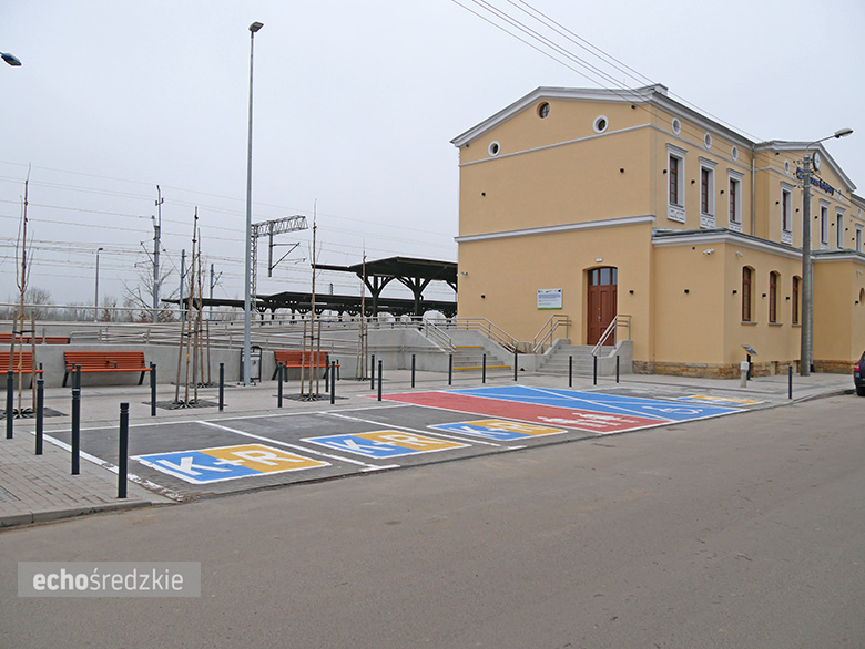 Dworzec w Malczycach po remoncie