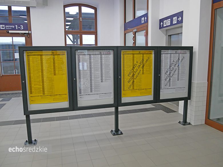 Dworzec w Malczycach po remoncie