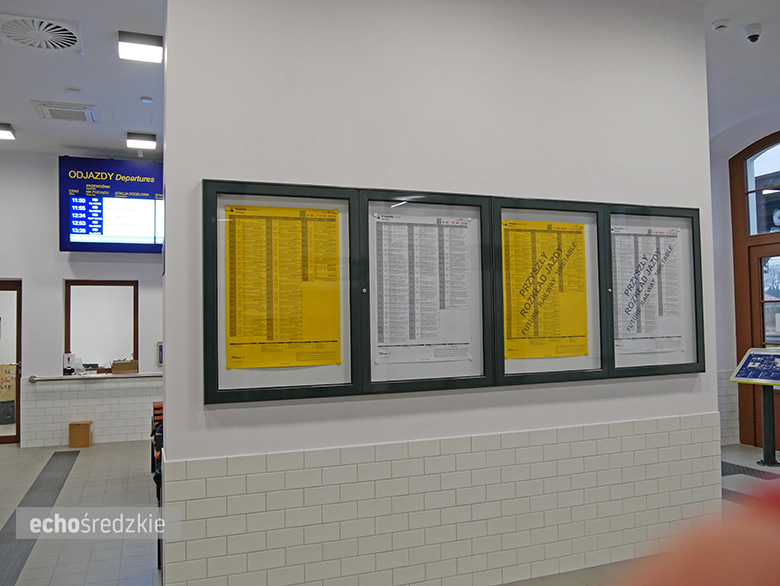 Dworzec w Malczycach po remoncie