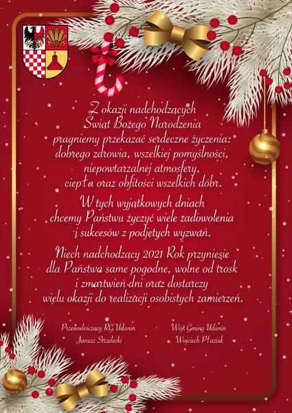 Życzenia świąteczne