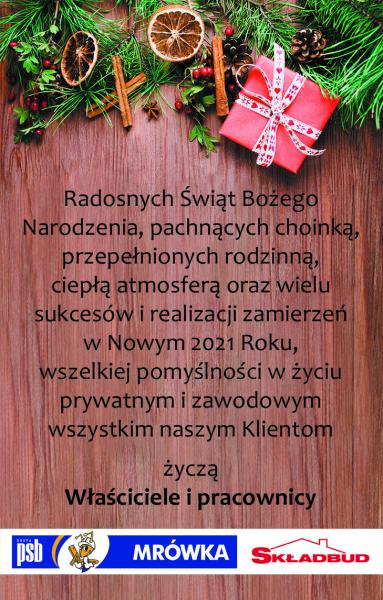 Życzenia świąteczne