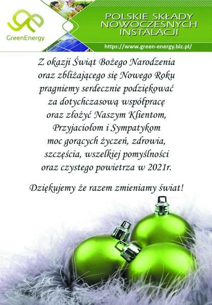 Życzenia świąteczne