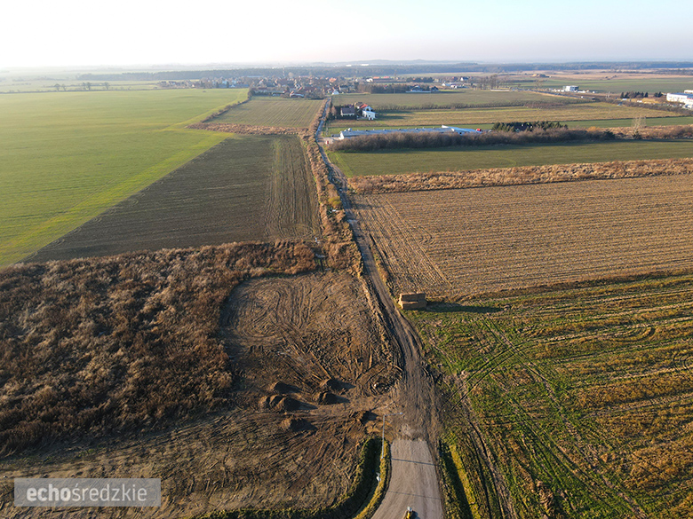 Przebudowana droga połączy ostatnie zabudowania Wróblowic z rondem we wschodniej części miejscowości
