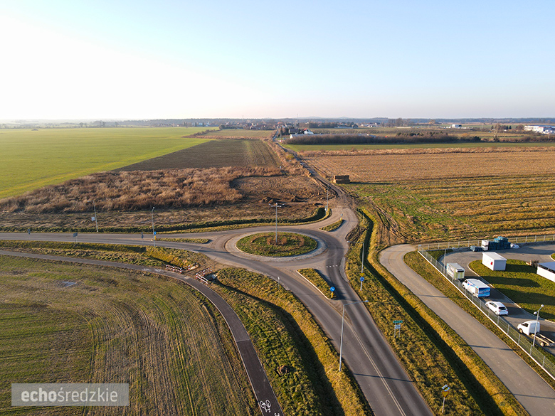 Przebudowana droga połączy ostatnie zabudowania Wróblowic z rondem we wschodniej części miejscowości