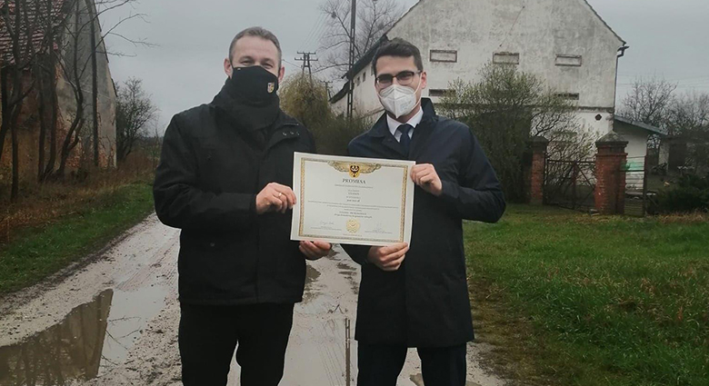 Spotkanie Grzegorza Macko i Wojciecha Płaziuka