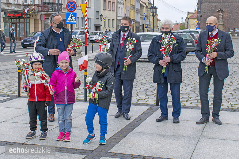Symboliczne obchody Dnia Zwycięstwa w Środzie Śląskiej