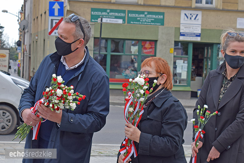 Symboliczne obchody Dnia Zwycięstwa w Środzie Śląskiej
