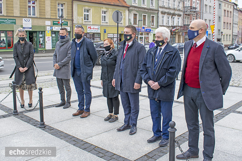 Symboliczne obchody Dnia Zwycięstwa w Środzie Śląskiej