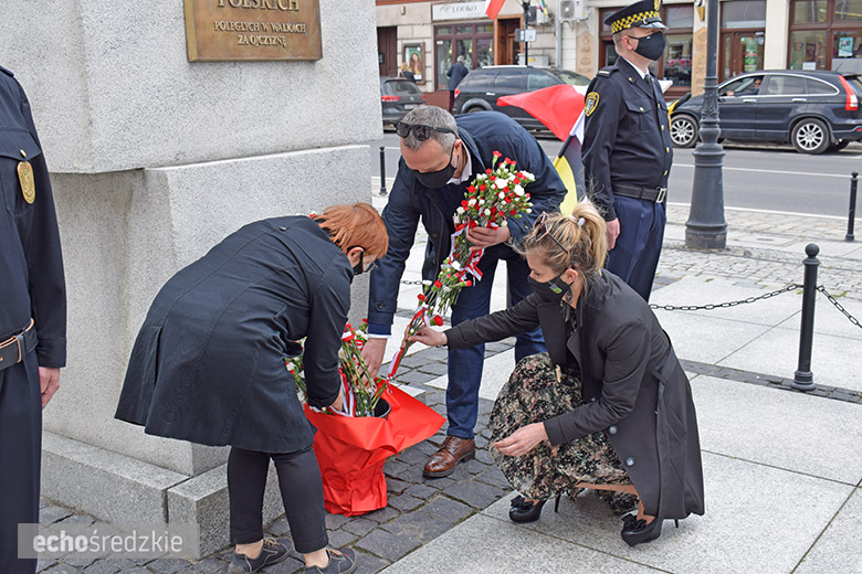 Symboliczne obchody Dnia Zwycięstwa w Środzie Śląskiej