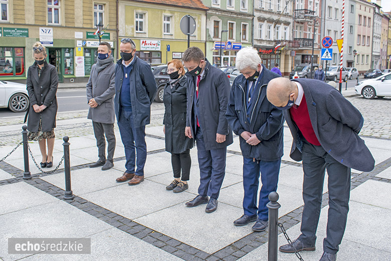 Symboliczne obchody Dnia Zwycięstwa w Środzie Śląskiej