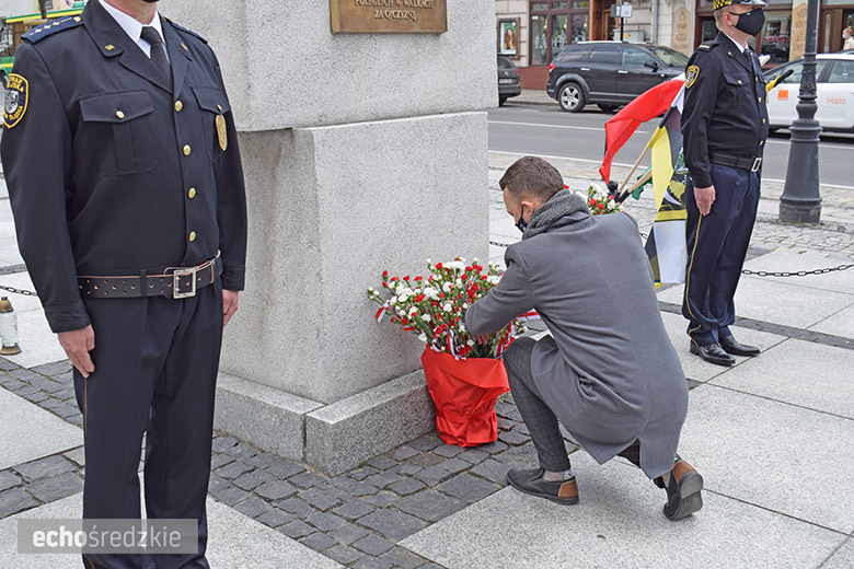 Symboliczne obchody Dnia Zwycięstwa w Środzie Śląskiej