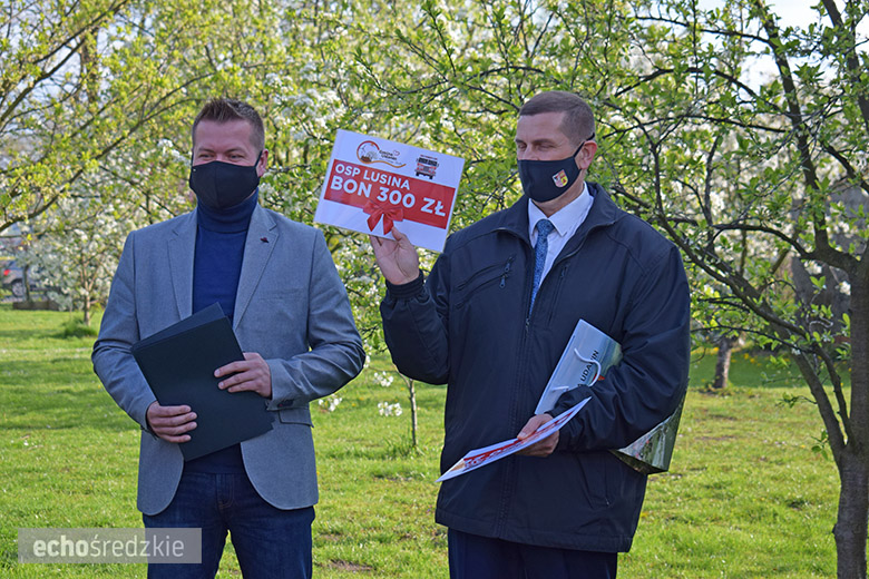 Świętowali Dzień Strażaka w Lusinie