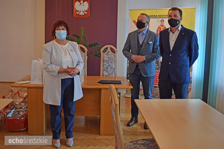 Podziękowania dla strażaków w gminie Kostomłoty