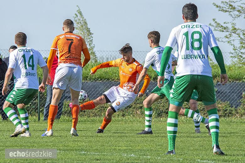 Mechanik Brzezina - Orzeł Lubawka 0:1
