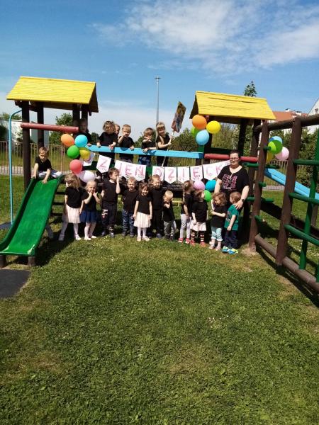 Dzień Dziecka na sportowo w przedszkolu w Malczycach