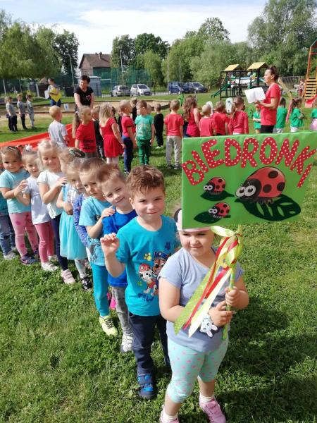 Dzień Dziecka na sportowo w przedszkolu w Malczycach